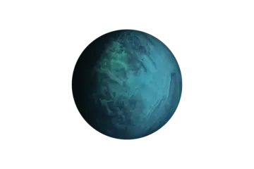 an image of a blue planet on a white background