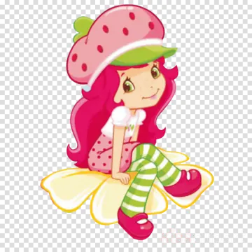 strawberry short hair strawberry png clipart