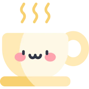 a cup of coffee with a mustache on it