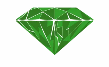 the green diamond logo