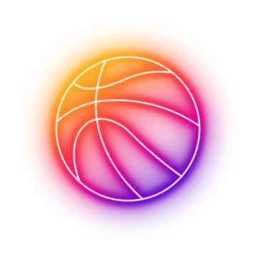 a basketball ball on a white background