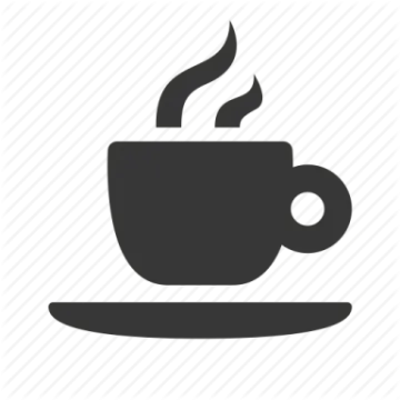 a cup of coffee on a plate