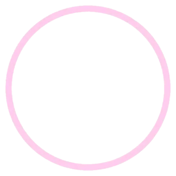 a pink circle on a white background