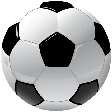 a soccer ball on a white background