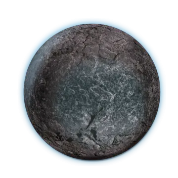 an image of a rock on a white background
