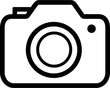 a black and white photo camera