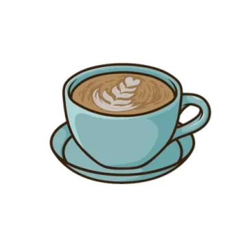 a cup of coffee