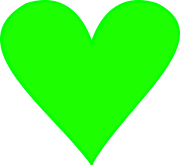a black heart on a white background