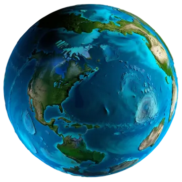 an image of the earth