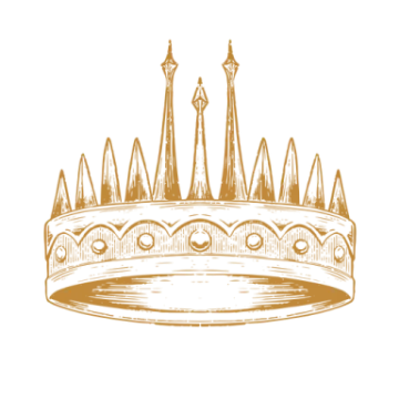a crown on a white background
