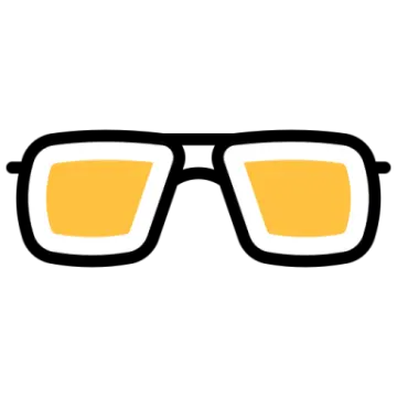 a pair of glasses