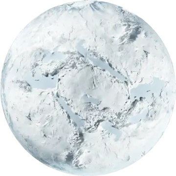 an image of the moon with a white background