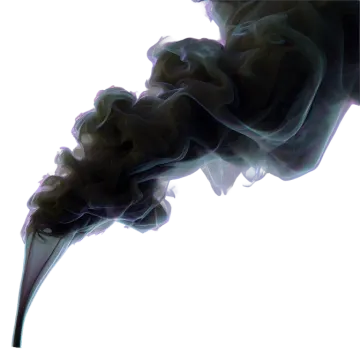 a close up of smoke coming from a cigarette
