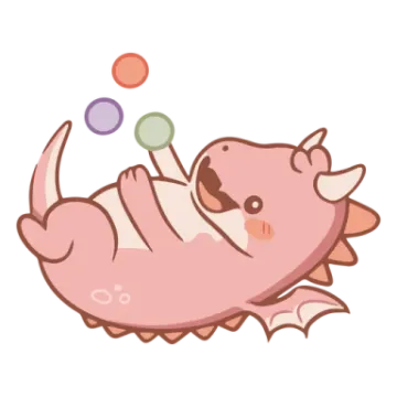 an illustration of a pig playing with a ball