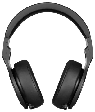 a pair of headphones on a white background