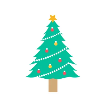 a christmas tree with ornaments on it