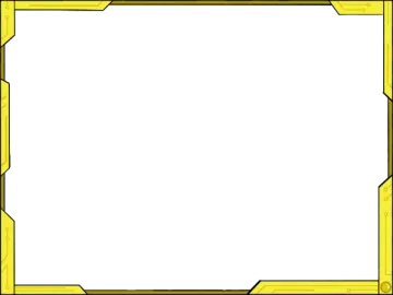a yellow frame on a white background