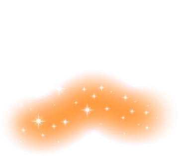 an orange and white background with stars