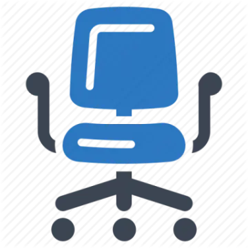 an office chair icon