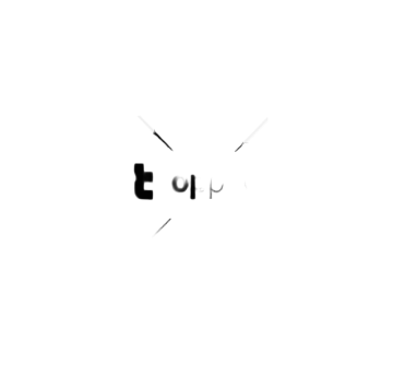 a black star on a white background