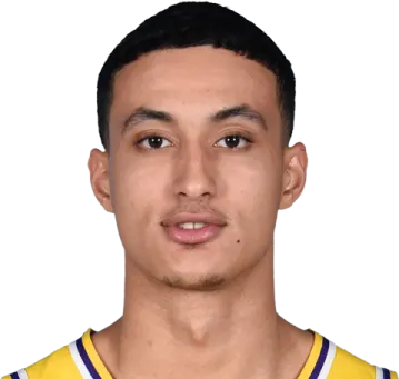 a close up of a basketball player's face