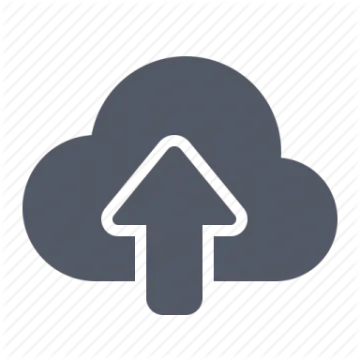 a cloud with an arrow icon