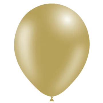 a gold balloon