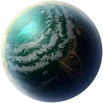 an image of the earth with a white background