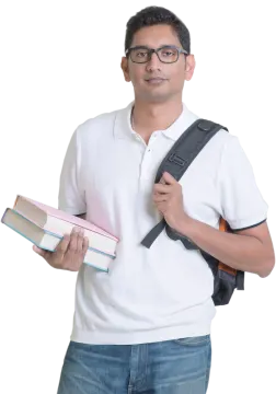 man holding a book
