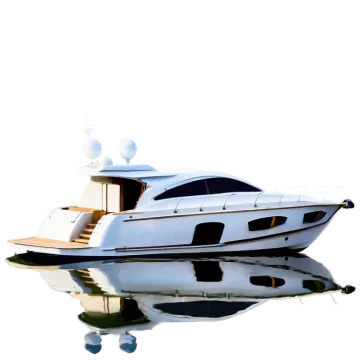 the boat is white