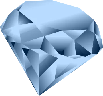 an image of a blue diamond