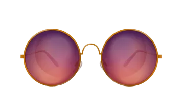 a pair of sunglasses on a white background