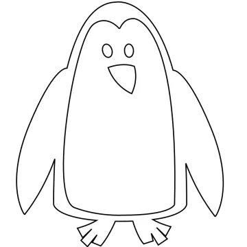 free printable penguin coloring pages for kids