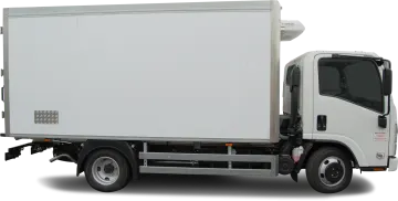 the truck is white