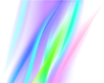 a white background with colorful lines