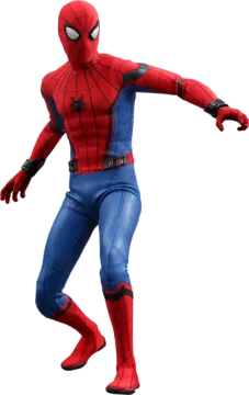 a man in a spider suit