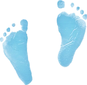 a pair of footprints