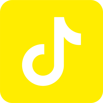 the ti logo on a yellow background