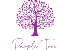 the purple tree