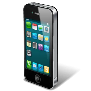 an iphone is shown in this image