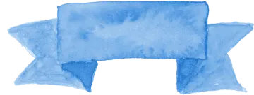 a blue watercolor painting on white paper