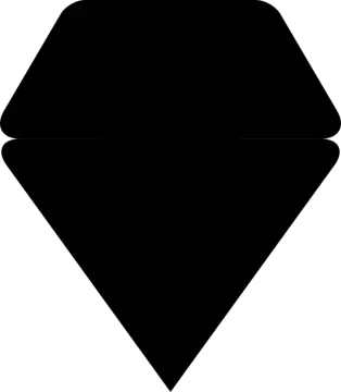 diamond black and white png