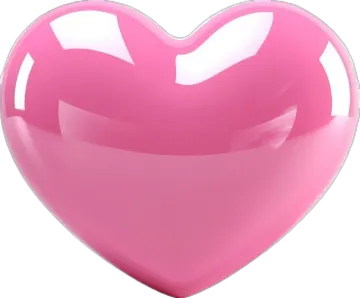a pink heart shaped balloon