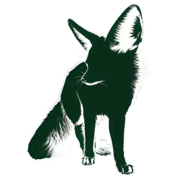 a black and white drawing of a dog