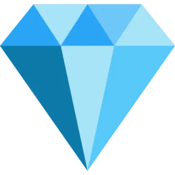 the blue diamond logo