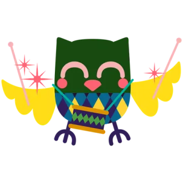 an illustration of a cat with wings on its back