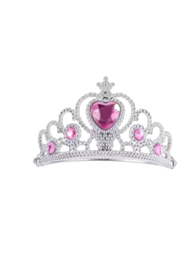 a tia tia with pink stones and diamonds