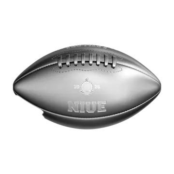 a football on a white background
