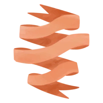 a bunch of brown ribbon on a white background