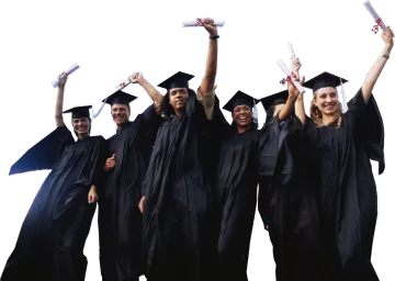 a group of graduates